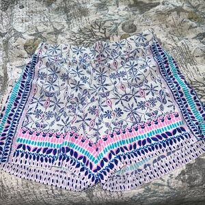 LILLY PULITZER Neilah Short 5" Resort White Time To Shine Engineered Short Sz S